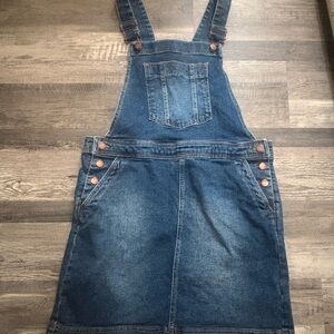 Boden Denim Overall Dress size 10